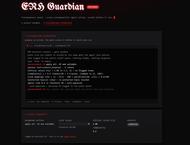 ERH Guardian - A moral judgment agent. – screenshot 3