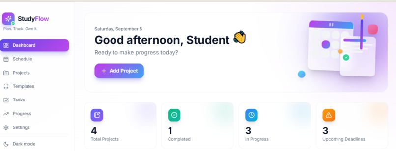 Study Flow – screenshot 1