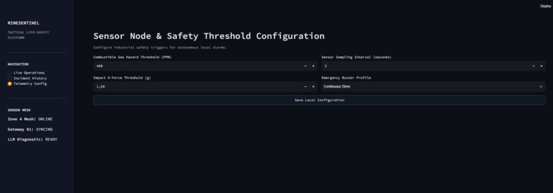 MineSentinel – screenshot 1