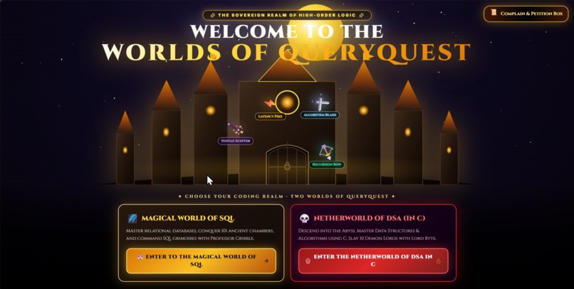 QUERYQUEST: Learn • Code • Conquer  – screenshot 5