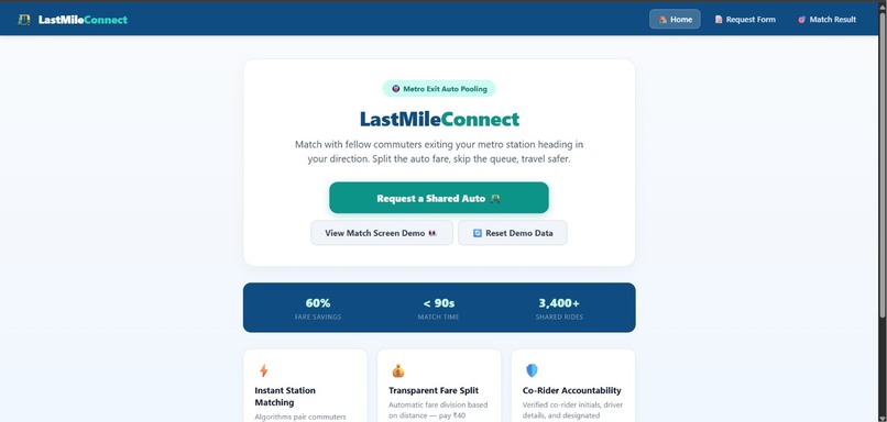 LastMileConnect – screenshot 1
