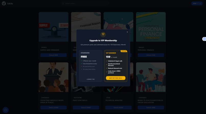AdaptLearn – screenshot 2