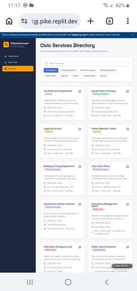 CitizenConnect AI – screenshot 6