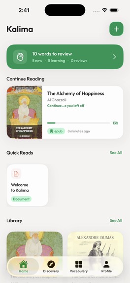 Kalima - Read, Learn Languages – screenshot 2