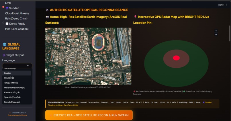 CrisisShift OS — Autonomous Cinema Command – screenshot 6