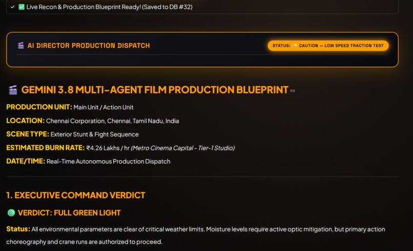 CrisisShift OS — Autonomous Cinema Command – screenshot 7