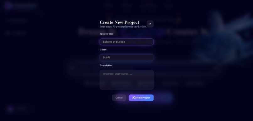 CineMind — AI-Powered Agentic Movie Studio – screenshot 4