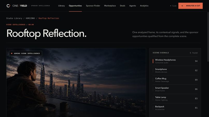 CINEYIELD (THE GOOGLE ADS OF FILM & TV) – screenshot 2