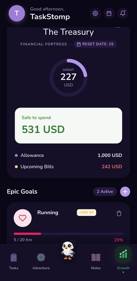 TaskStomp – screenshot 2