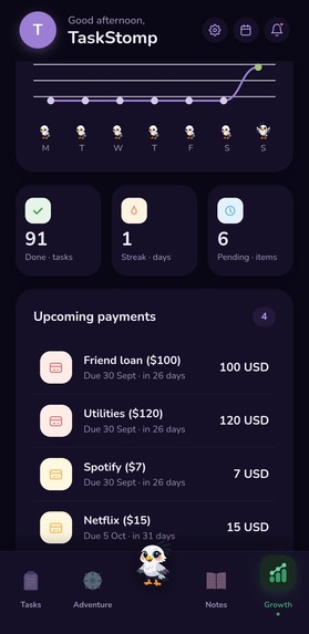 TaskStomp – screenshot 3
