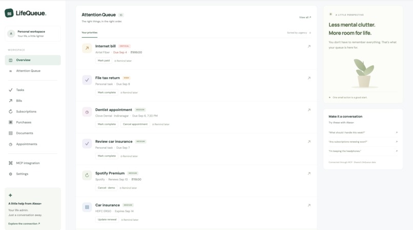 LifeQueue – screenshot 4