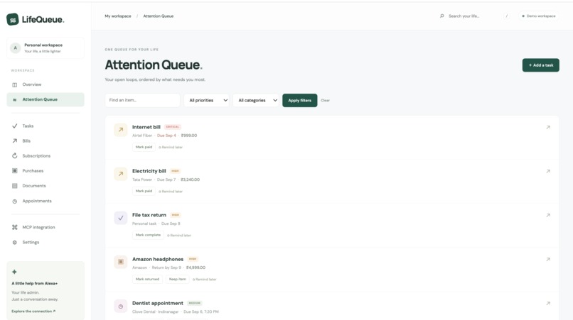 LifeQueue – screenshot 5