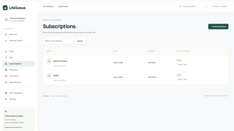 LifeQueue – screenshot 8