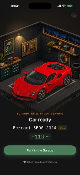 Focus Garage: Pomodoro Timer – screenshot 4