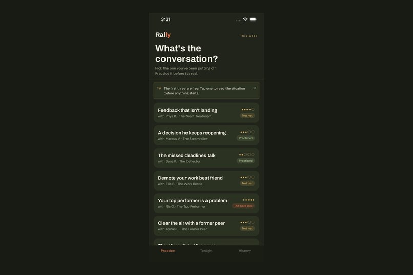 Rally: Hard Conversations – screenshot 4