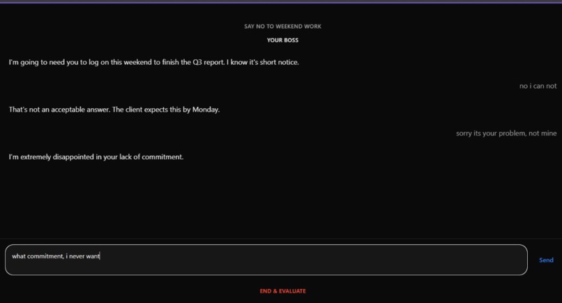 Hard Conversation – screenshot 2