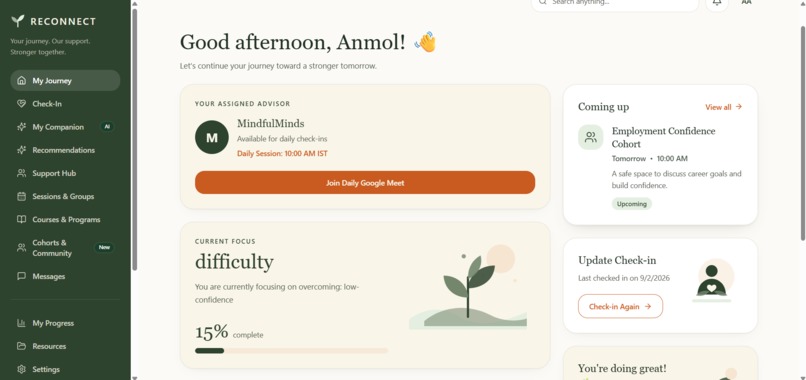 RECONNECT – screenshot 2