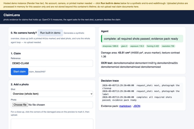 ClaimLens – screenshot 4