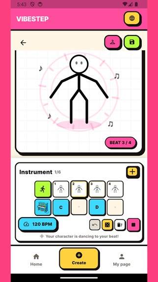 VibeStep – screenshot 1
