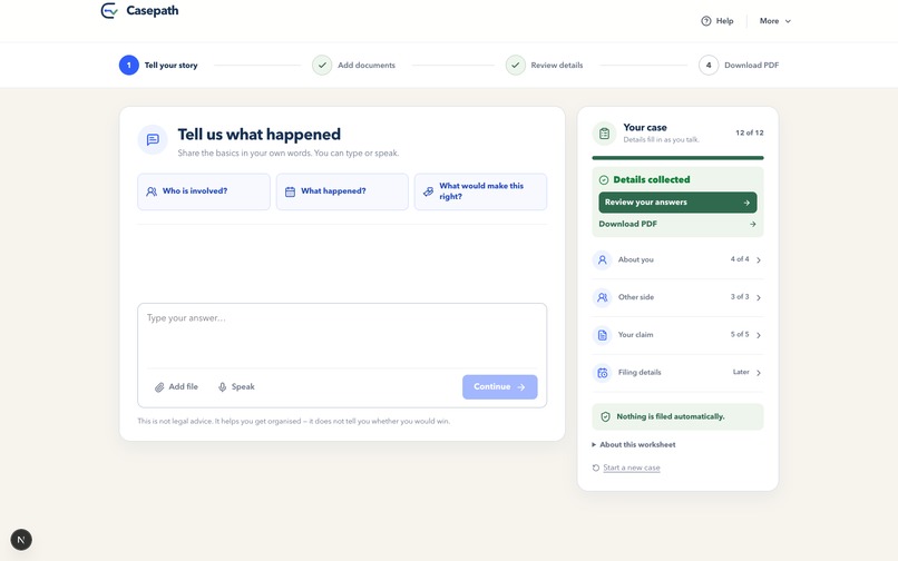 CasePath – screenshot 2