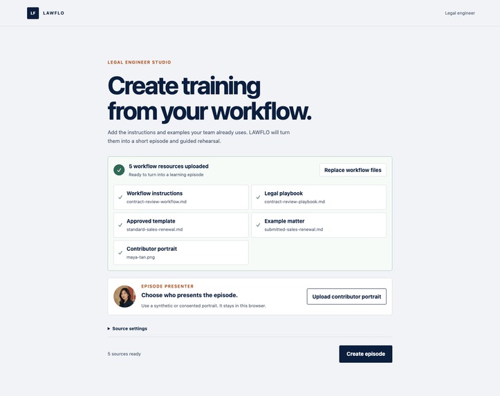 LAWFLO – screenshot 2