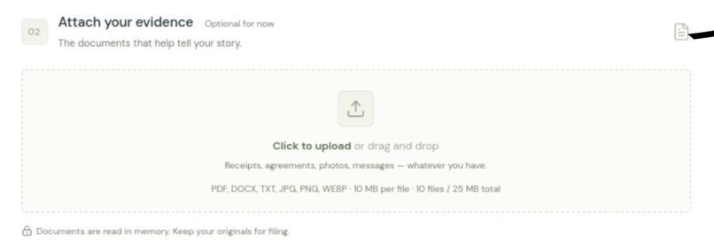Clearclaim – screenshot 2