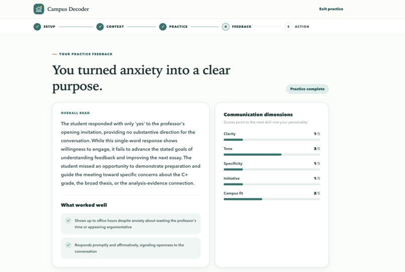 Campus decoder – screenshot 8