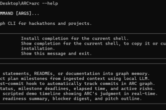 ARC - Autonomous Reasoning CLI