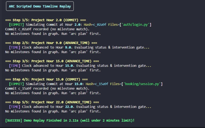 ARC - Autonomous Reasoning CLI – screenshot 3