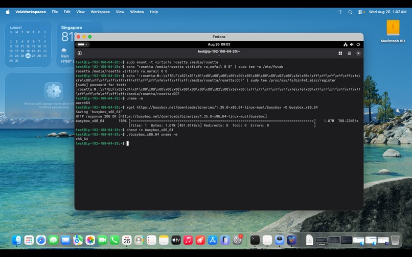 Velo Workspaces – screenshot 4