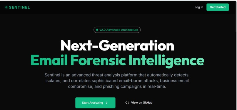 AI Email threat Detection,GeoLocation and Forensic Platform – screenshot 1