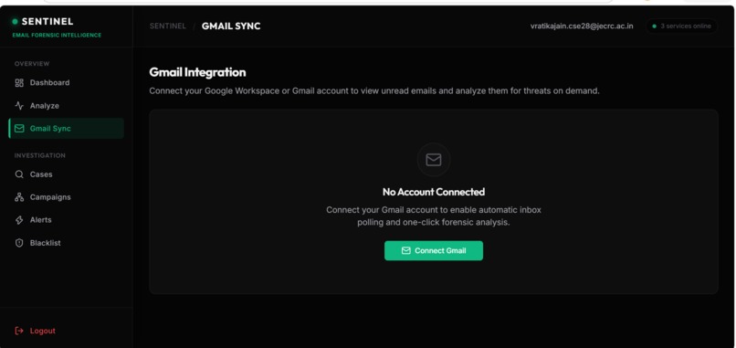 AI Email threat Detection,GeoLocation and Forensic Platform – screenshot 4