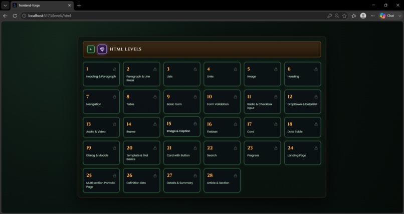 frontend forge – screenshot 4