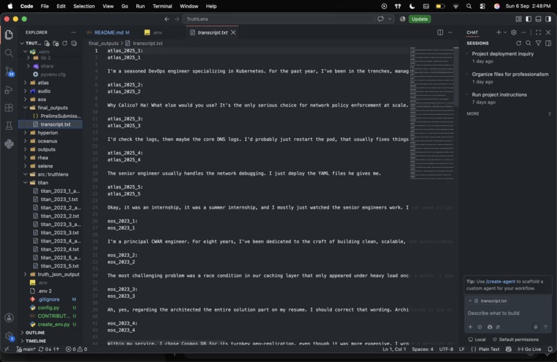TruthLens – screenshot 2