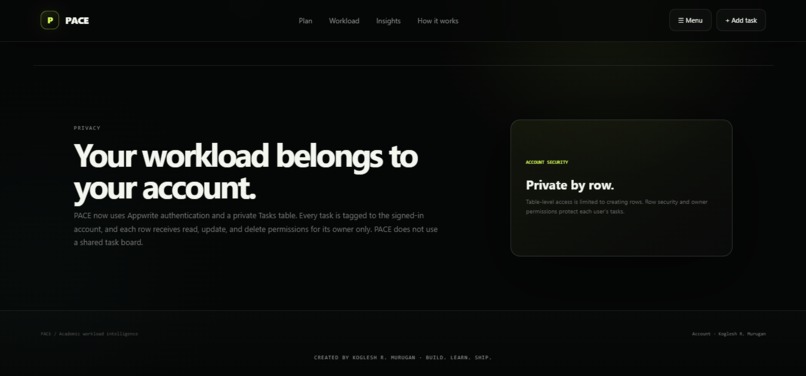 PACE – screenshot 4