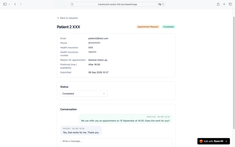 PraxisConnect – screenshot 5