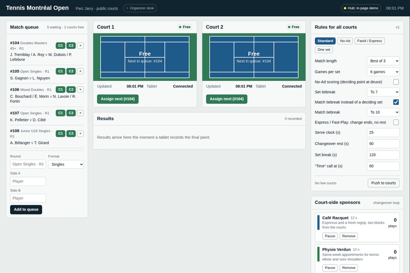 RallyPoint - Tennis Courtside Assistant – screenshot 3