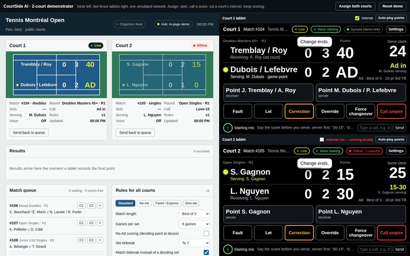 RallyPoint - Tennis Courtside Assistant – screenshot 4