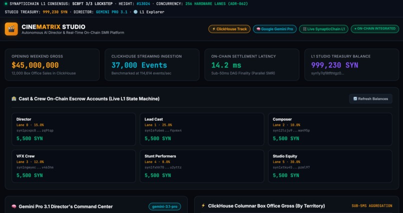 CineMatrix: Autonomous Studio BoxOffice & Stream Agent Intel – screenshot 4