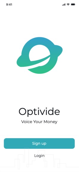 Optivide: Voice Your Money – screenshot 2