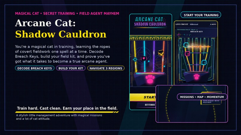 Arcane Cat: Shadow Cauldron – screenshot 1
