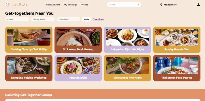SecondPlate – screenshot 1