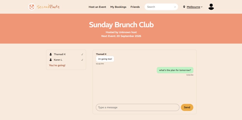 SecondPlate – screenshot 3