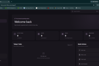 FirstCommit LifeOS
