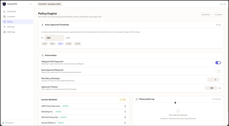 OmniCFO – screenshot 2