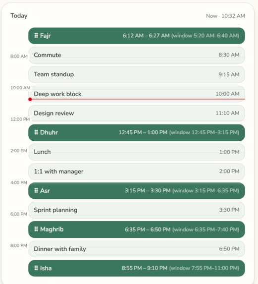DeenFlow – screenshot 2