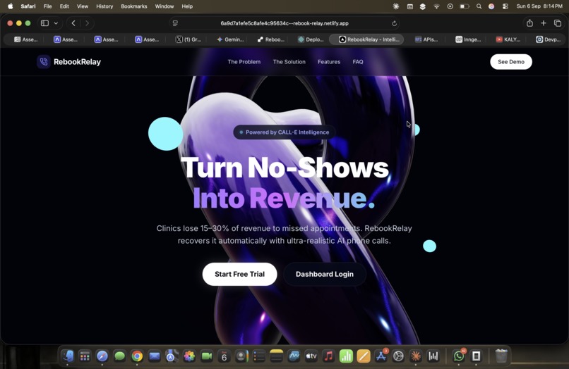 RebookReelay – screenshot 1