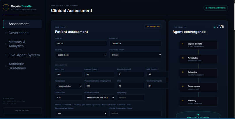 sepsis-multi-Agent system – screenshot 1