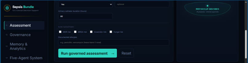 sepsis-multi-Agent system – screenshot 3
