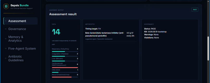 sepsis-multi-Agent system – screenshot 4